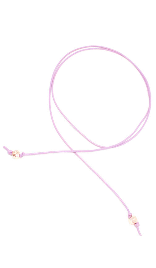 Signature Leather Cord Convertible Wrap | 14k Gold-Plated Brass | More Colors Available - HartCentered