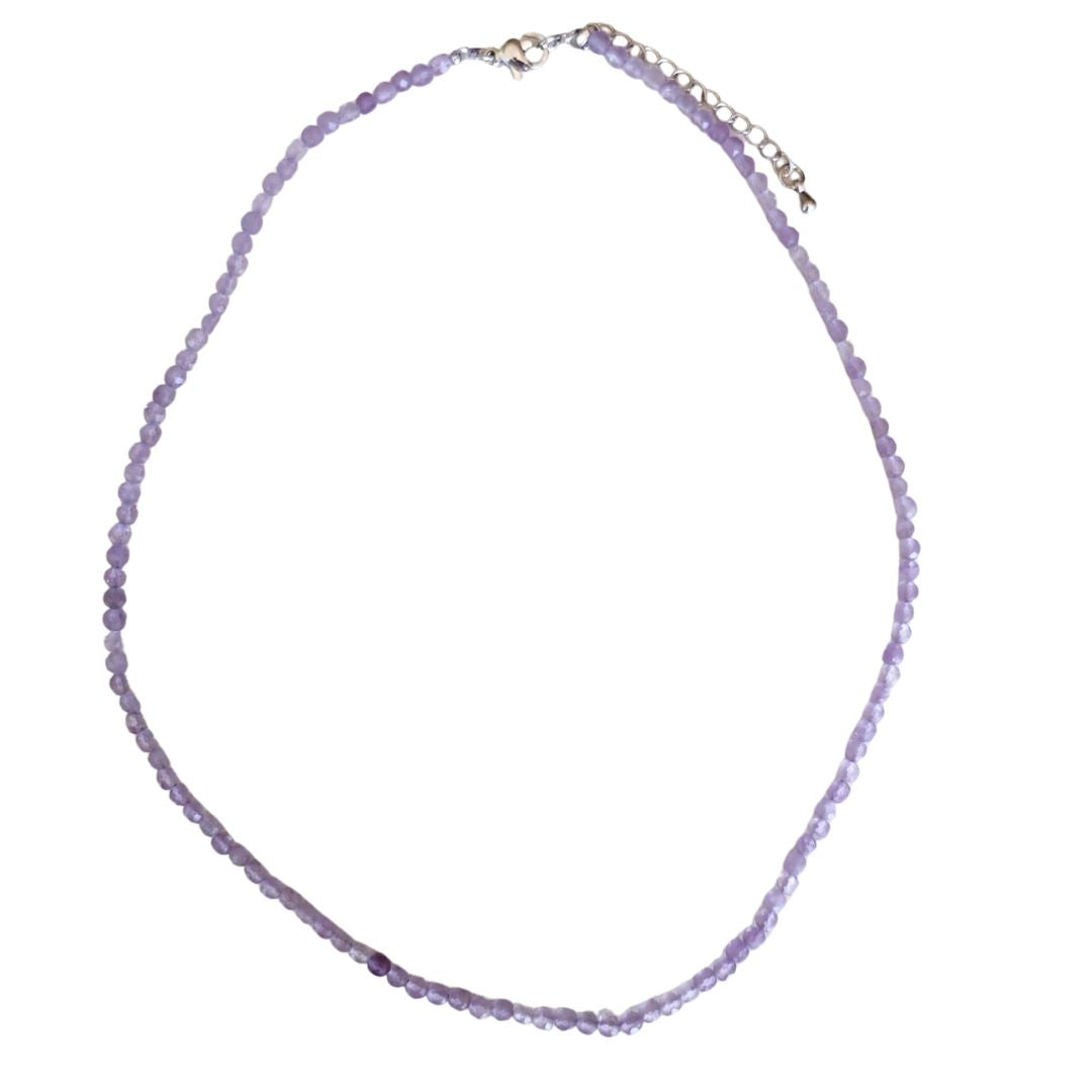 Purple Dream Amethyst Gemstone Necklace-1
