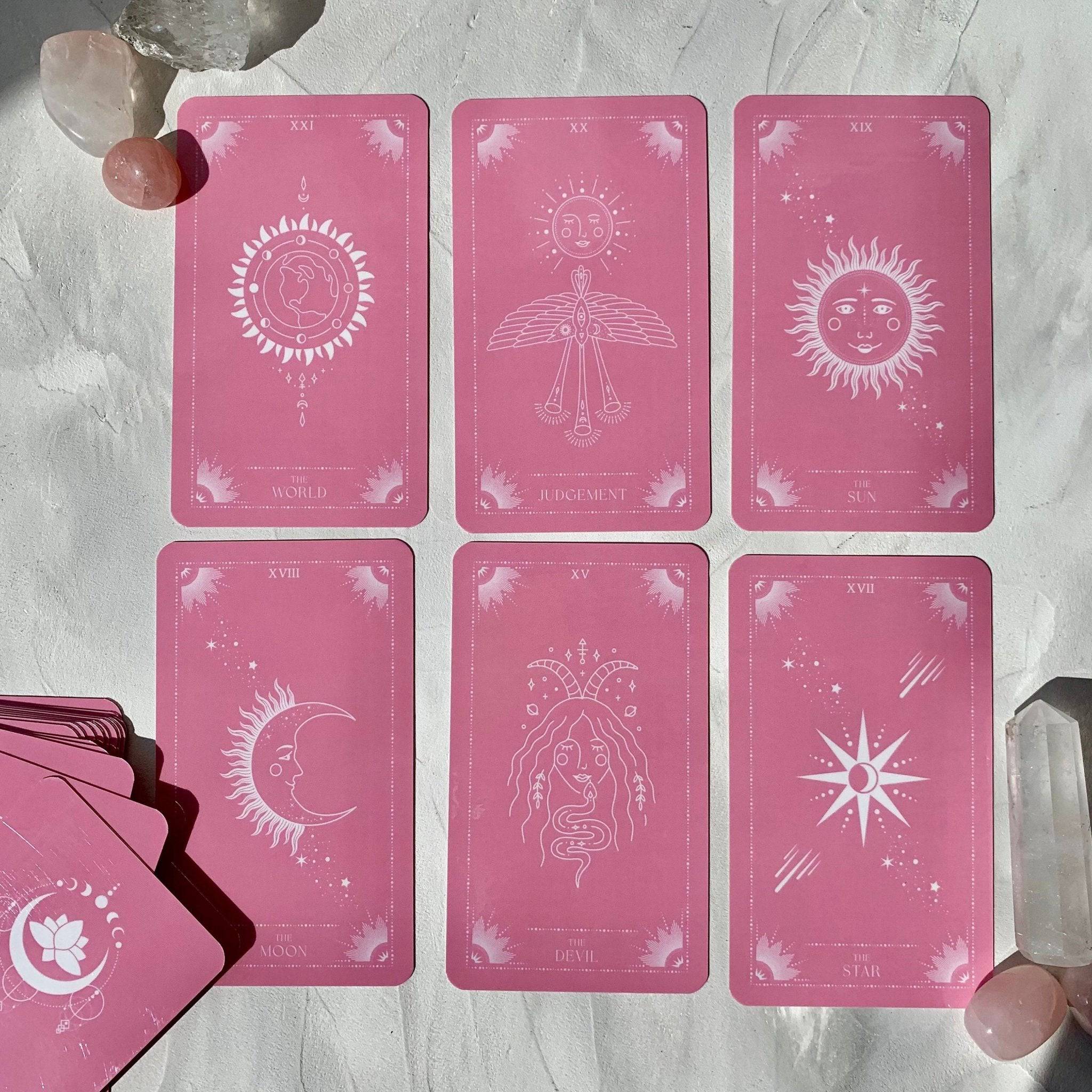 Pink Moon | Tarot Deck Set - HartCentered