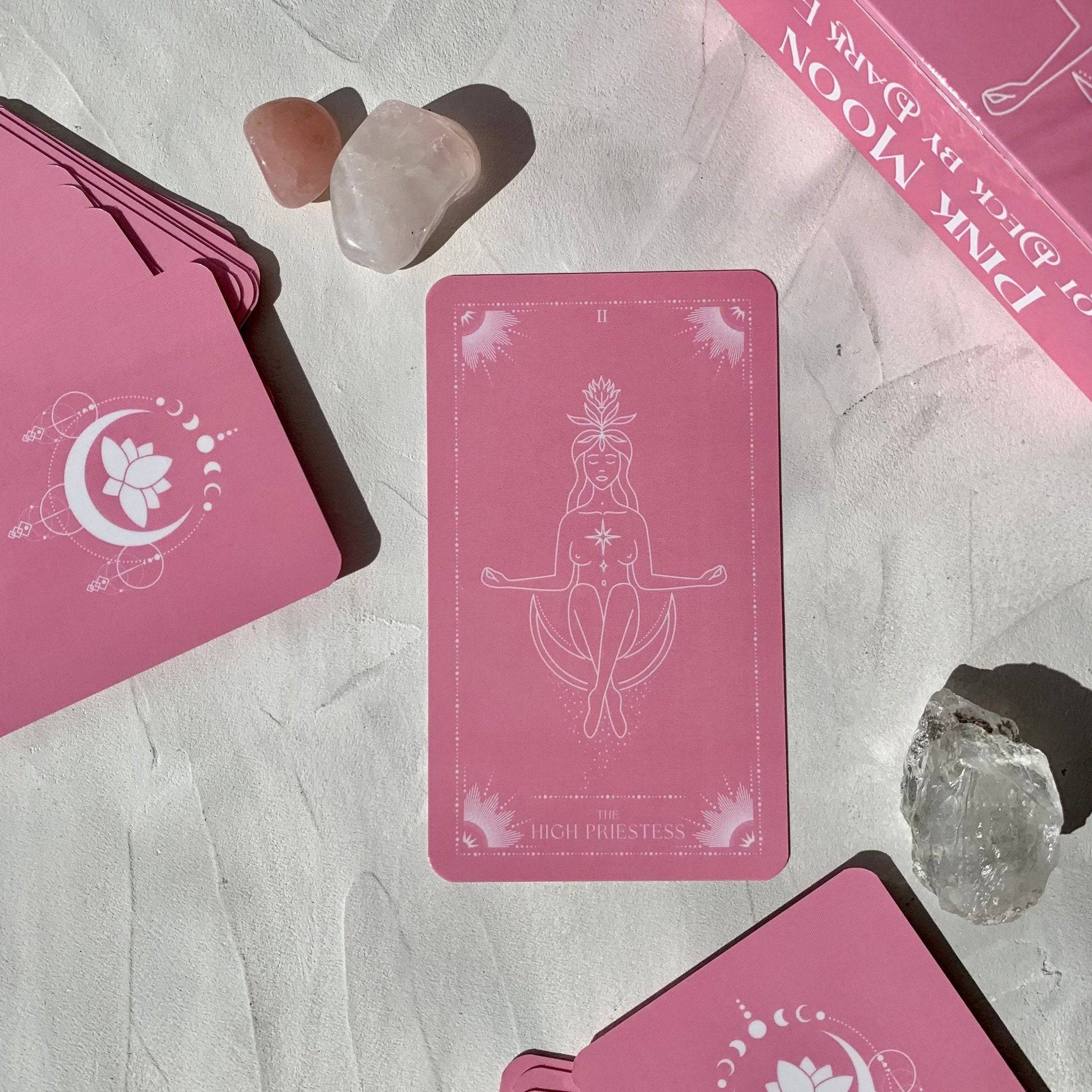 Pink Moon | Tarot Deck Set - HartCentered