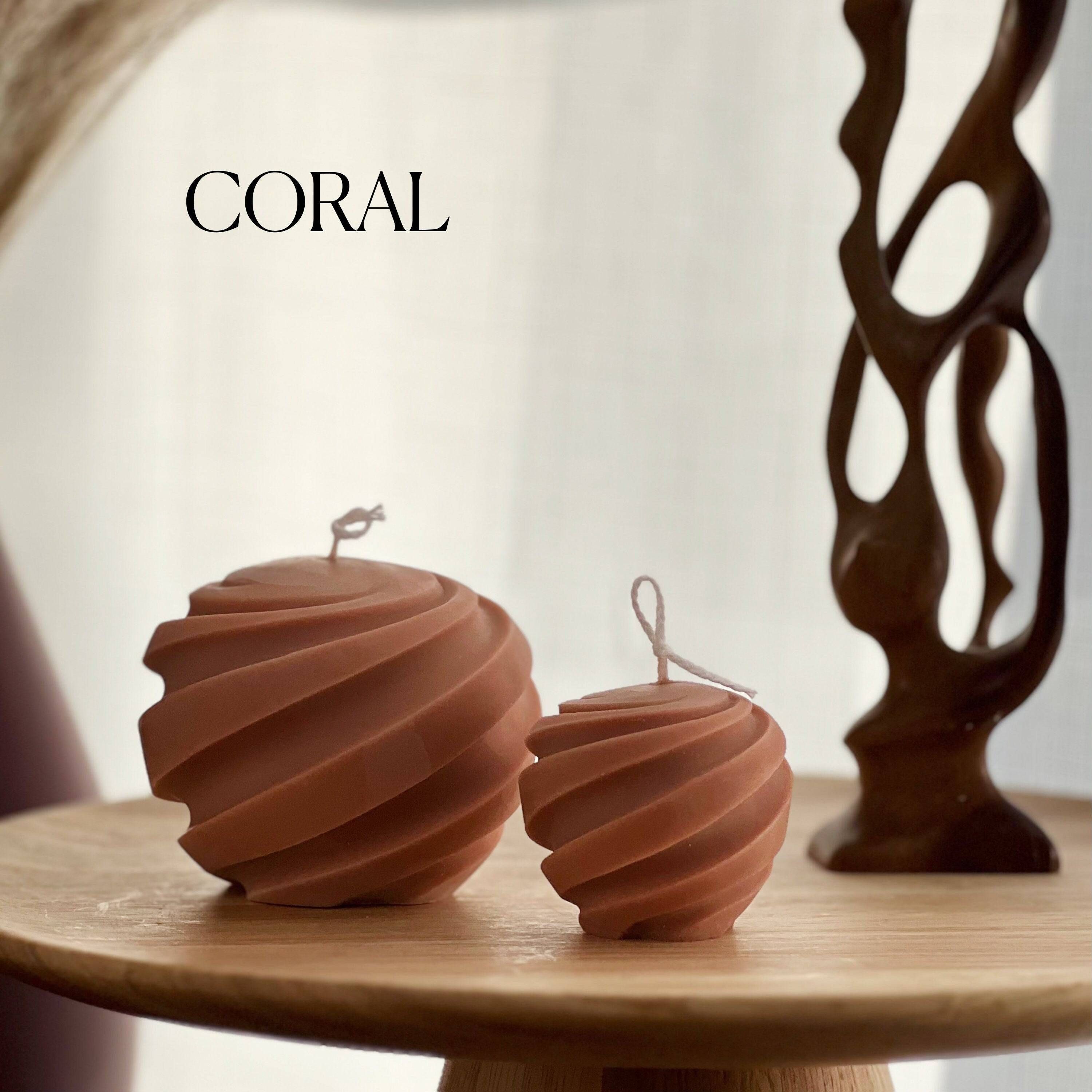 Swirl Ball Candle Set - HartCentered