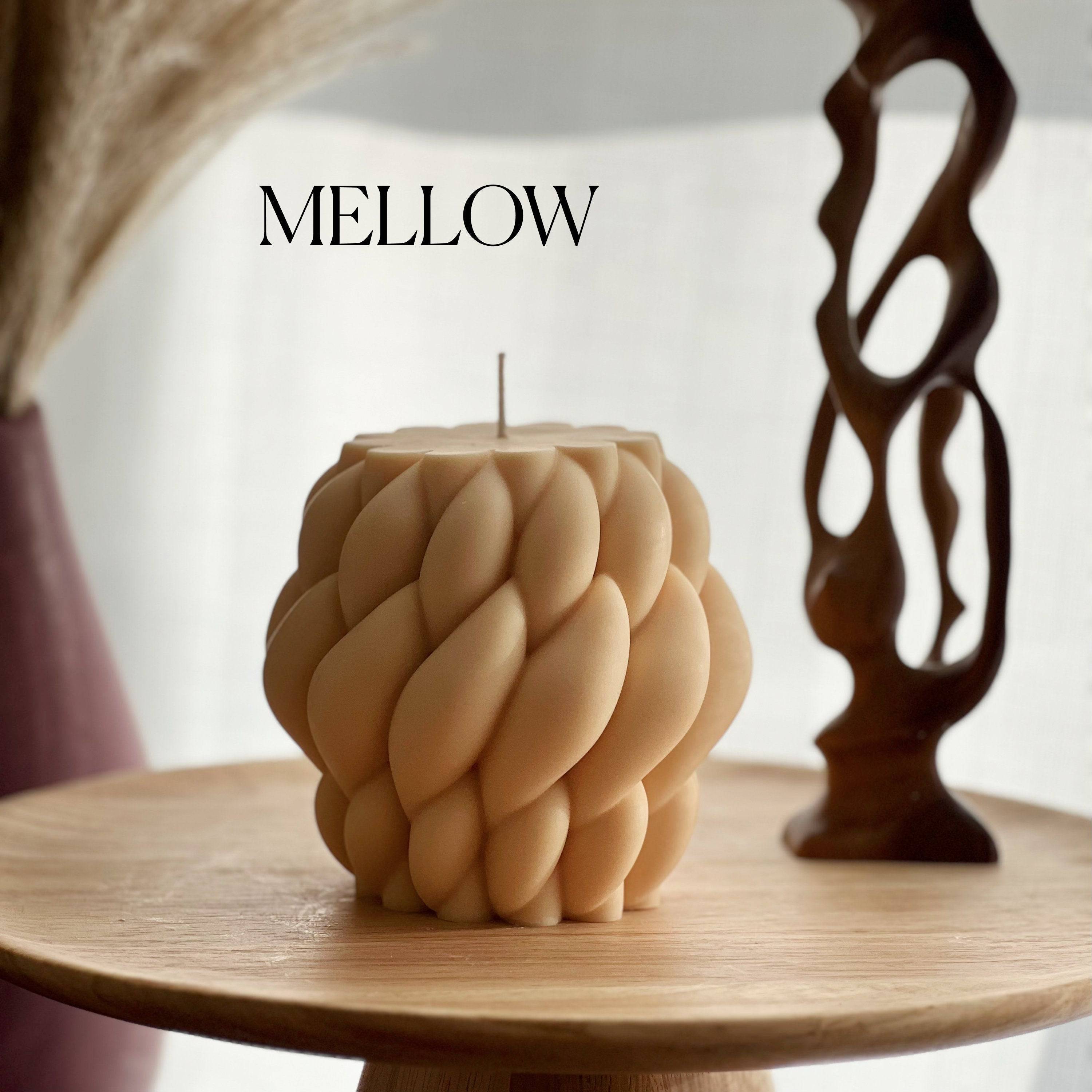 Large Knitted Soy Candle - HartCentered
