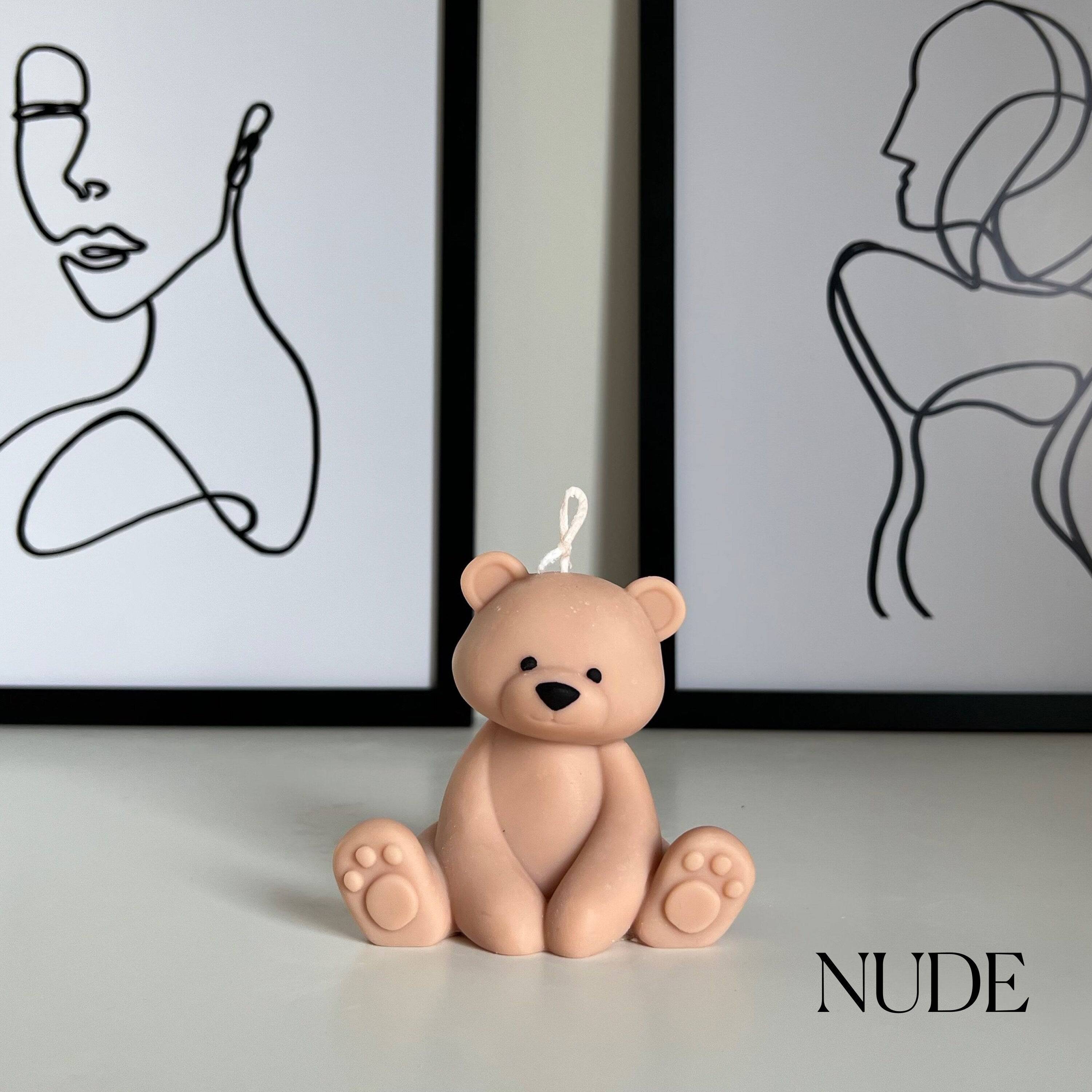 Teddy Bear Candle - HartCentered
