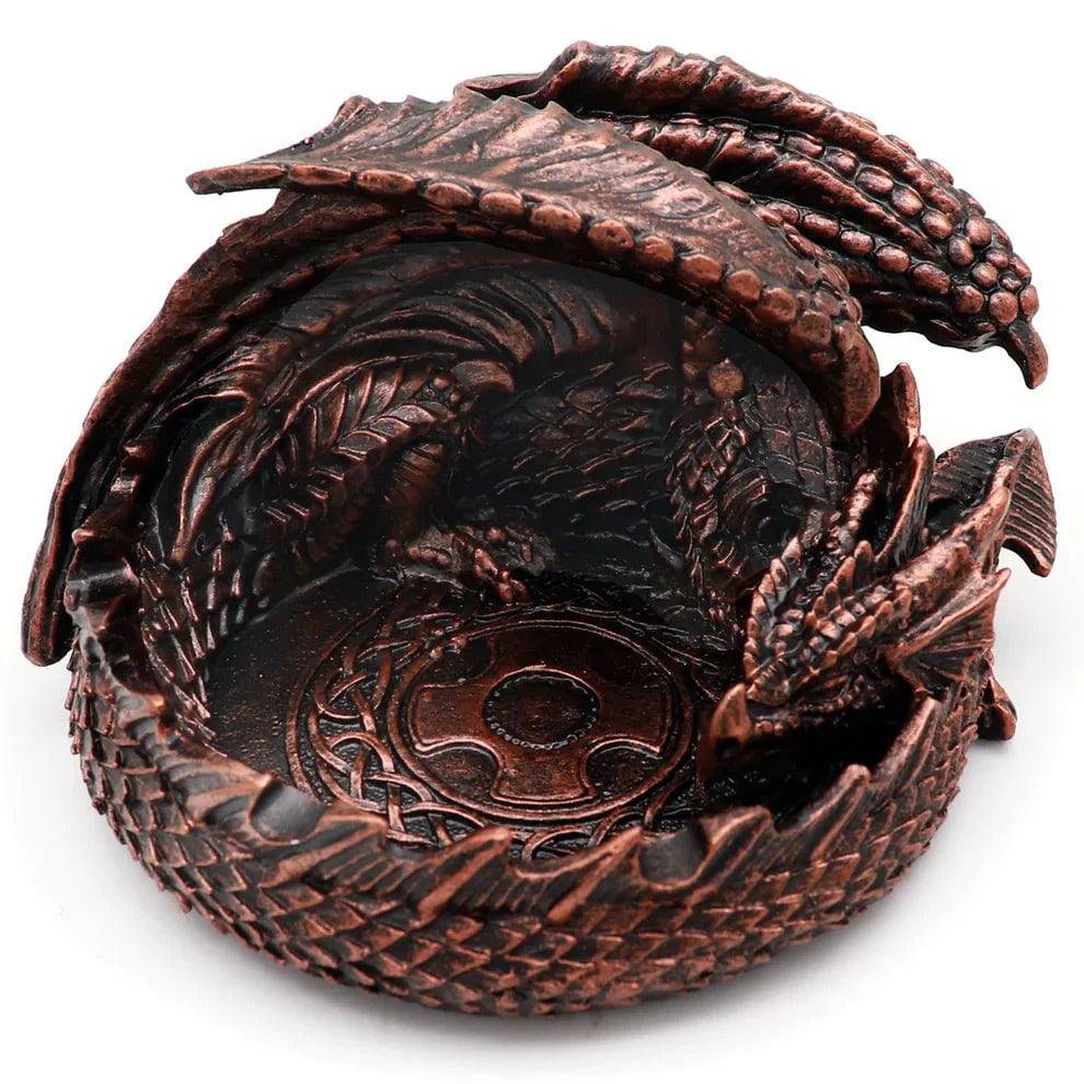 Dragon Guard Dice Set - Antique Copper - HartCentered