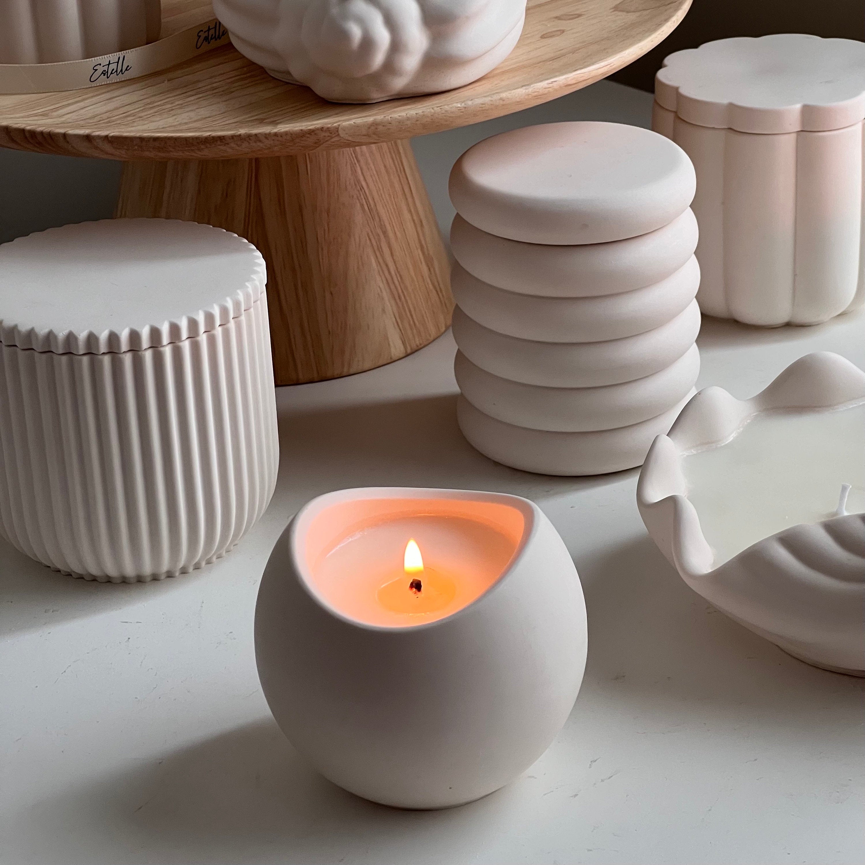 Bowl Jar Soy Wax Candle - HartCentered