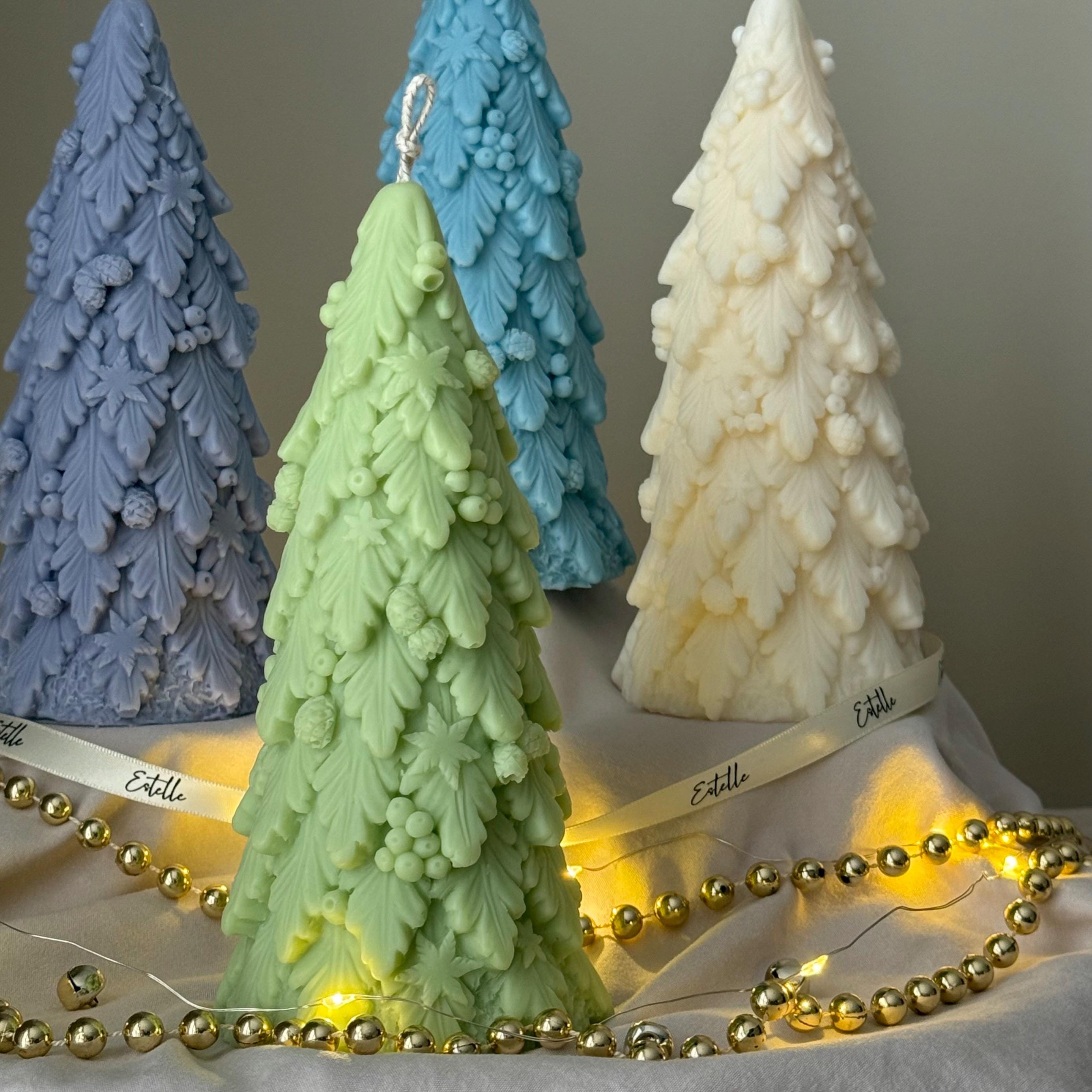 Large Christmas Tree Candle-2