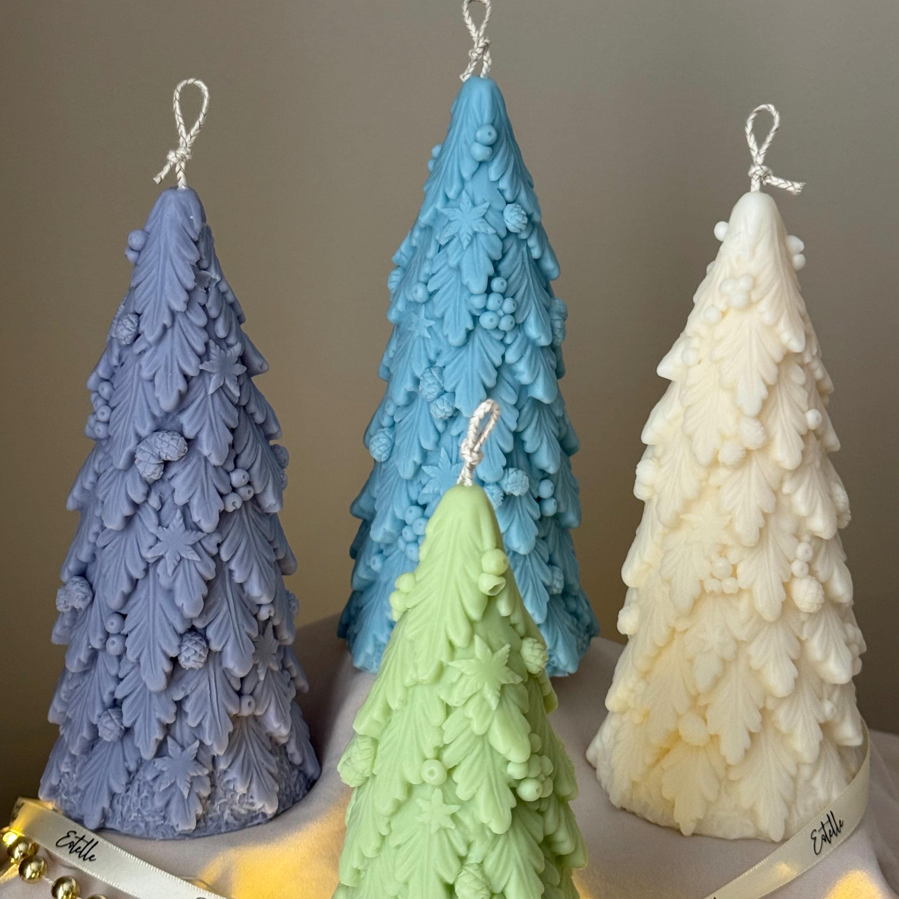 Large Christmas Tree Candle-4