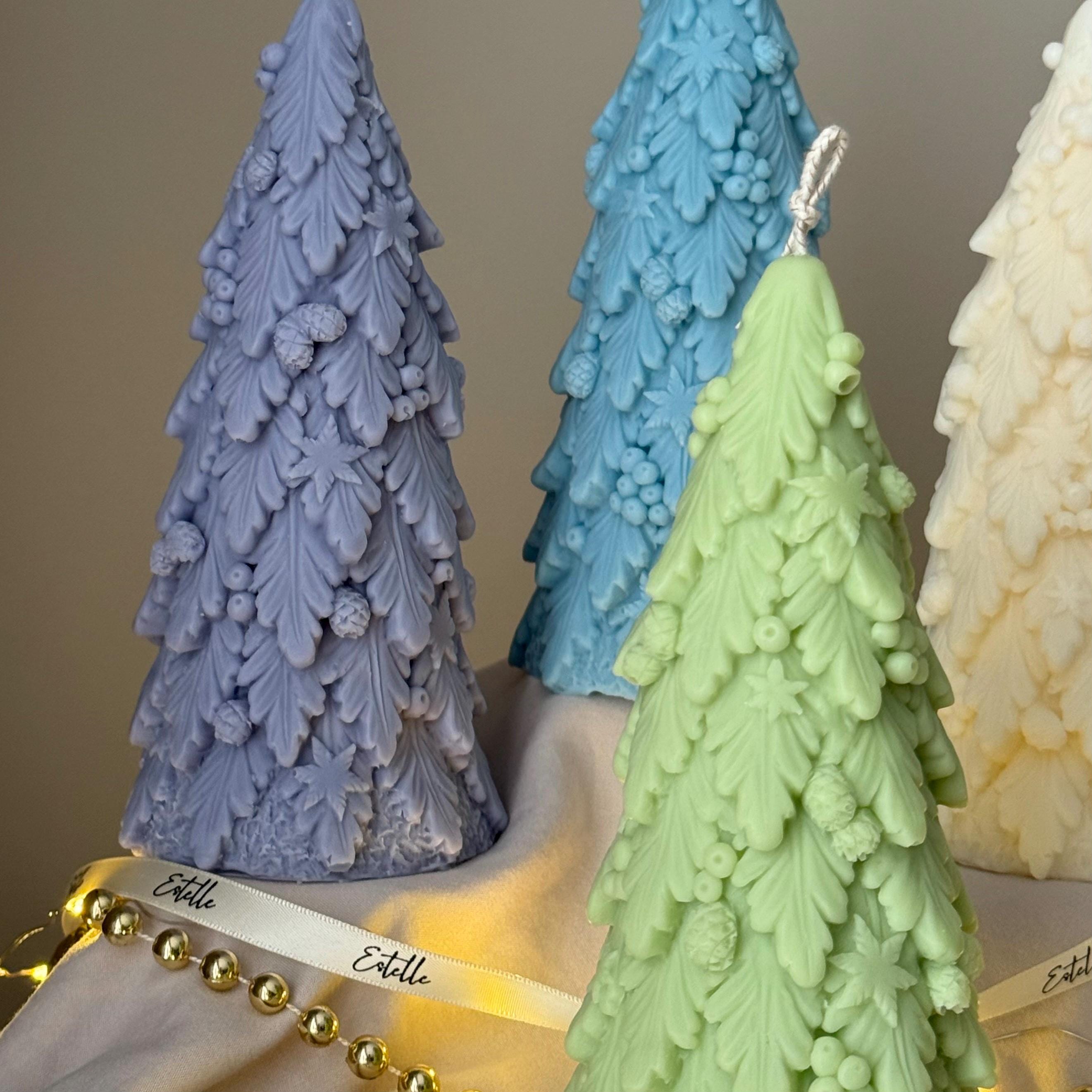 Large Christmas Tree Candle-3