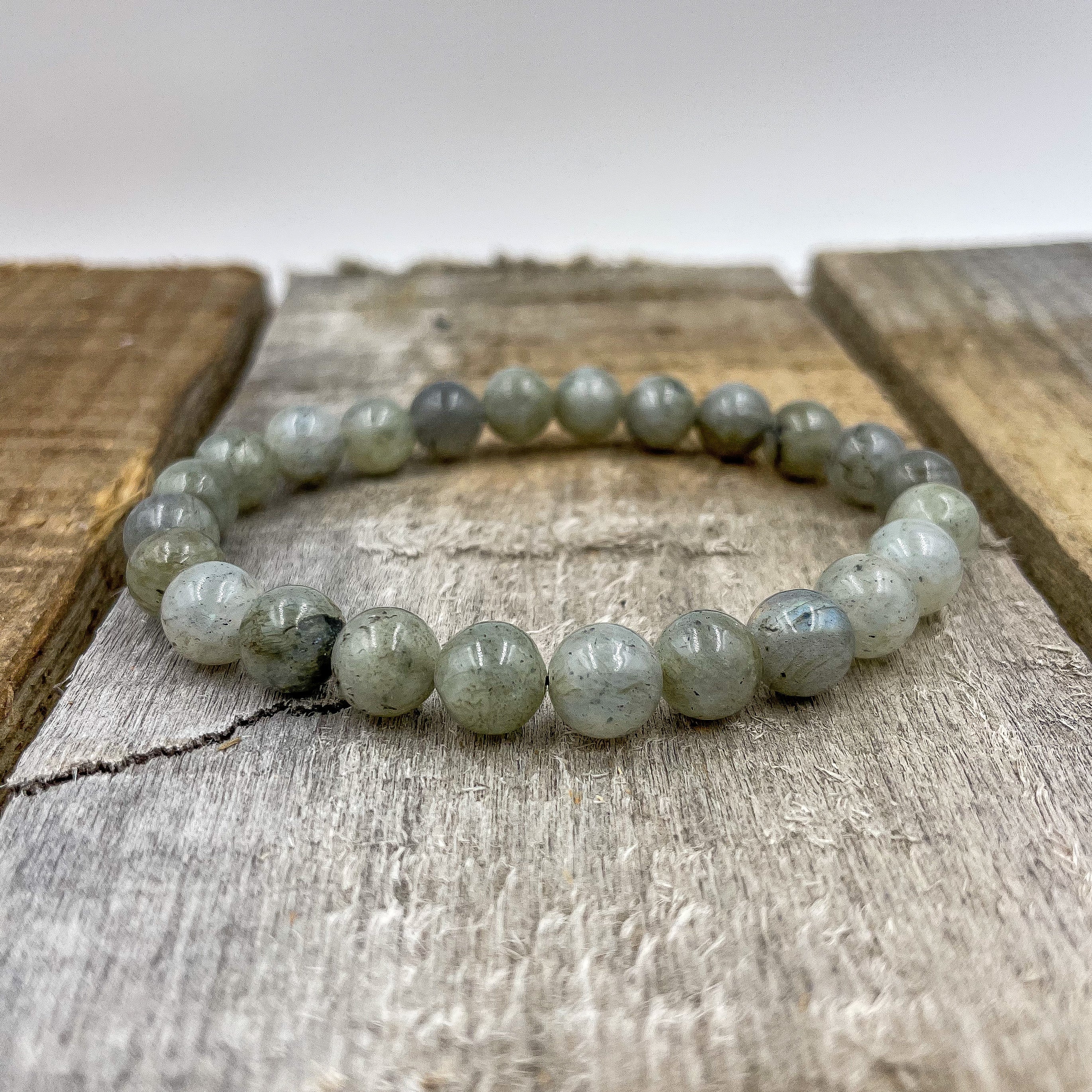Union - Labradorite Gemstone Beaded Bracelet-2