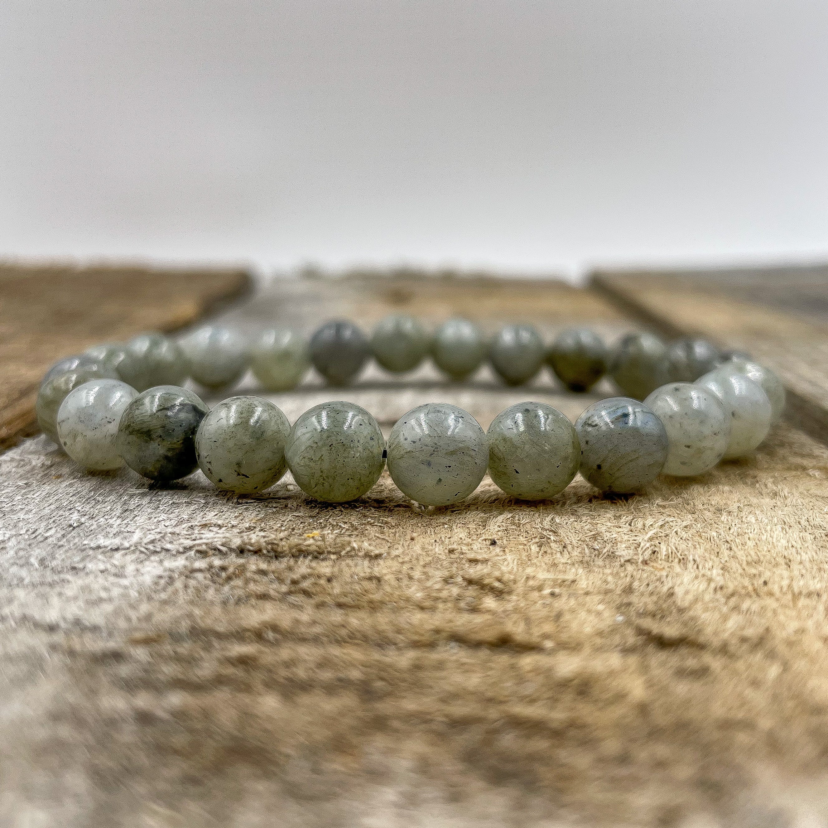 Union - Labradorite Gemstone Beaded Bracelet-1