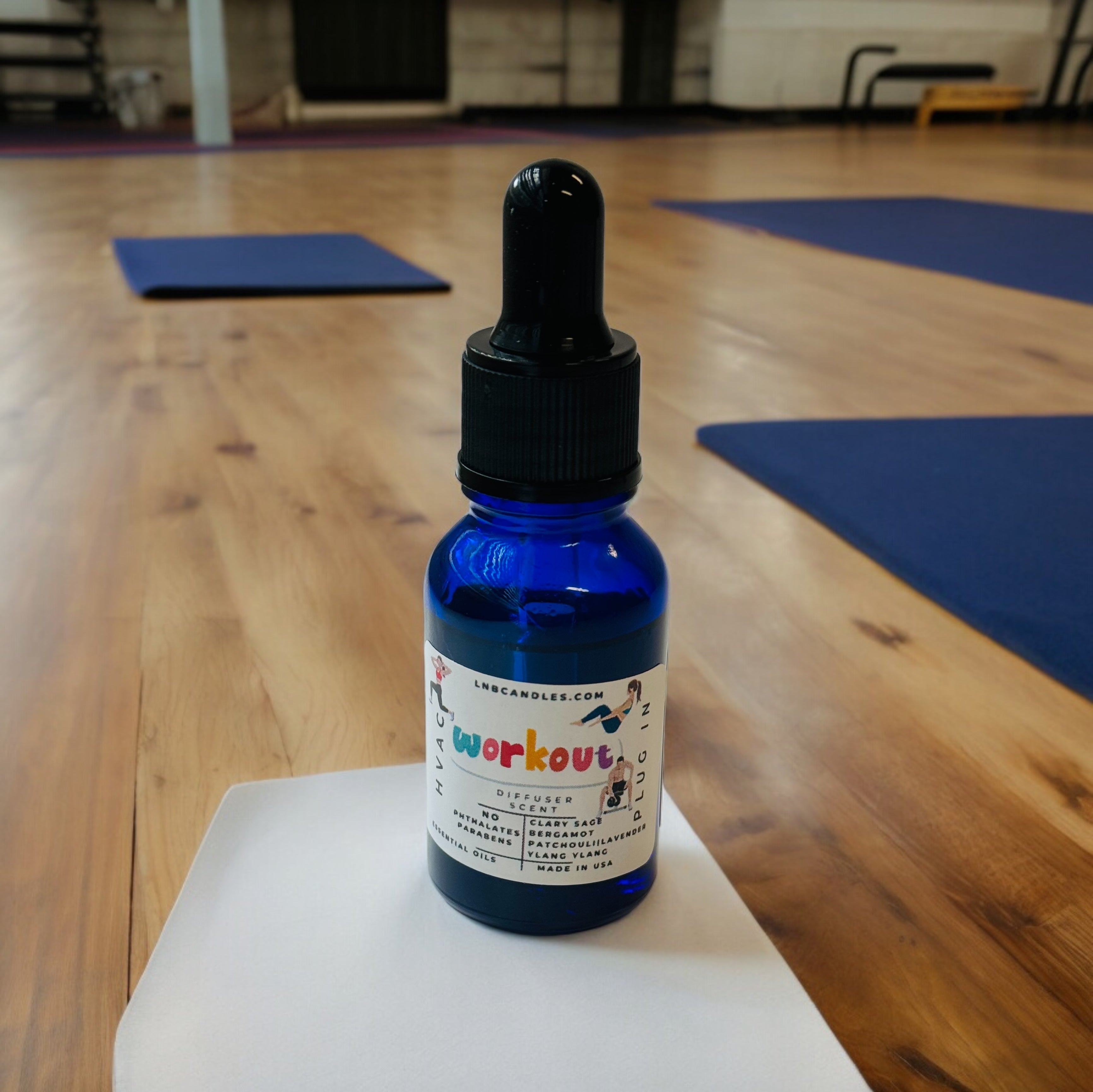 Workout Essential Oil Blend - Perfect for Workouts, Yoga, and Pilates-0