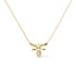 10K Yellow Gold Diamond Accented Bumble Bee Pendant 18" Inch Necklace (H-I Color, I1-I2 Clarity)-0