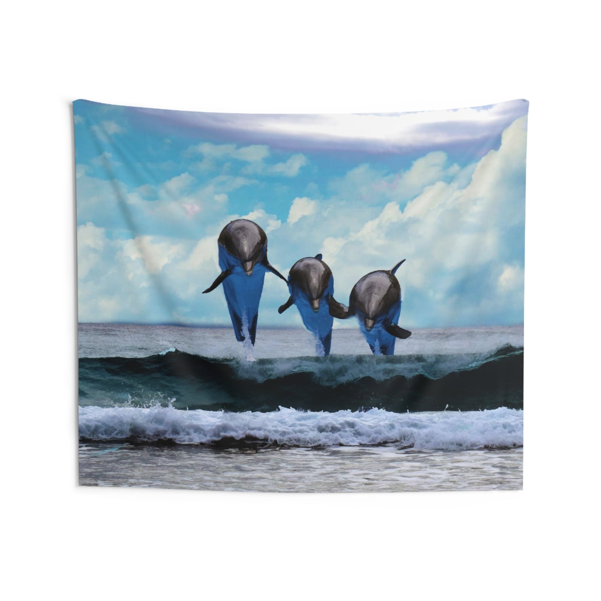 Dolphin Dancing Tapestry - HartCentered