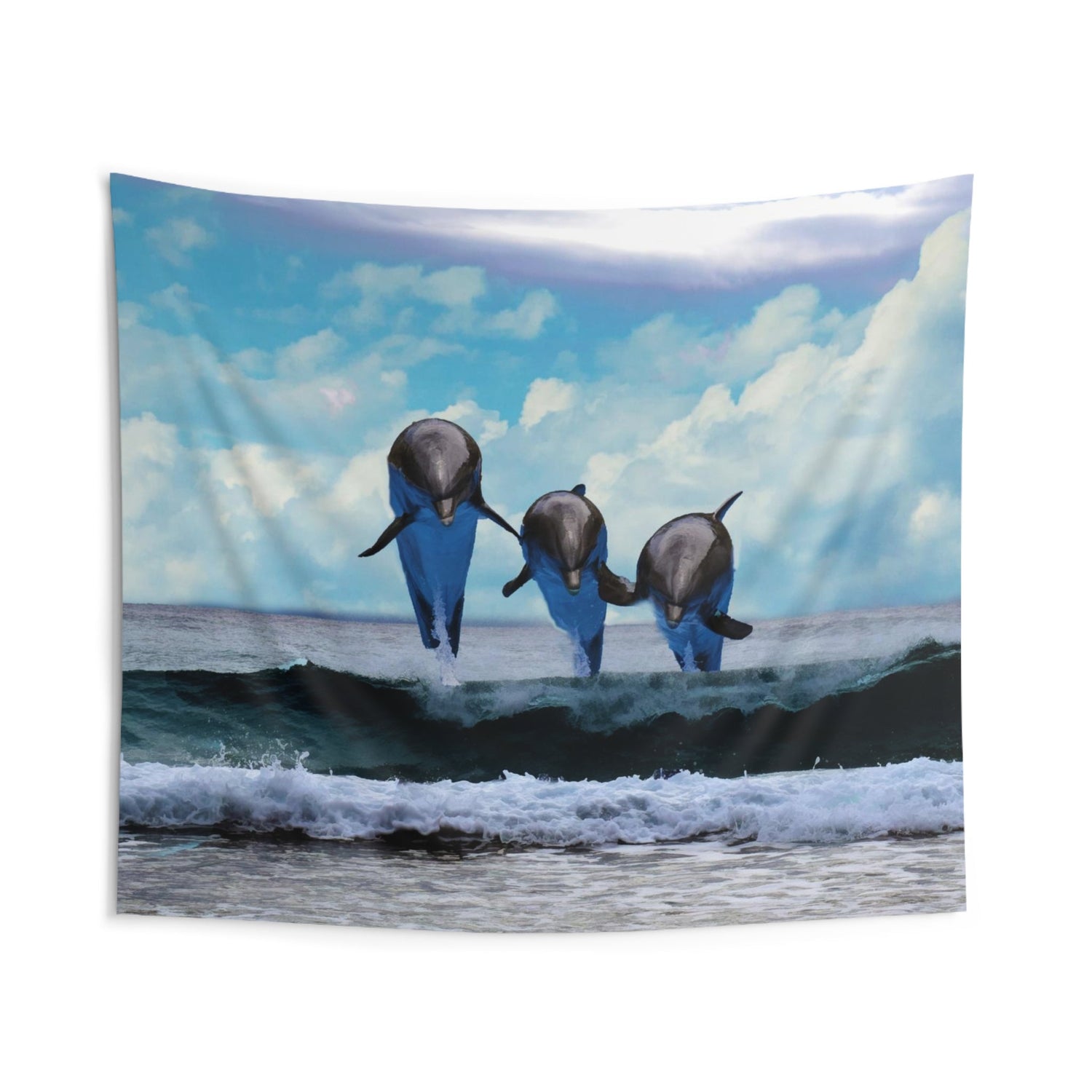 Dolphin Dancing Tapestry - HartCentered