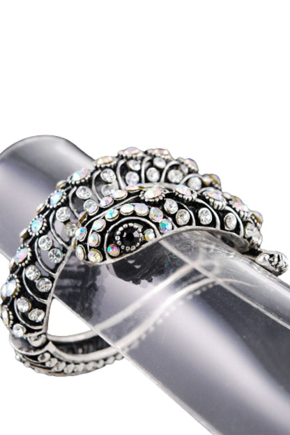 Studded snake metal cuff-1