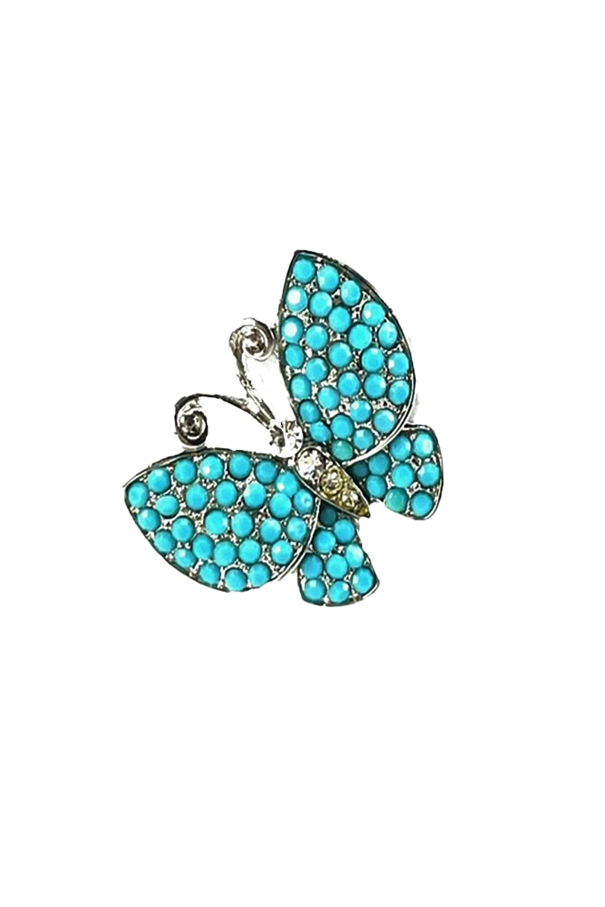 Butterfly Bead Earrings | Post Back | Made in Korea - HartCentered