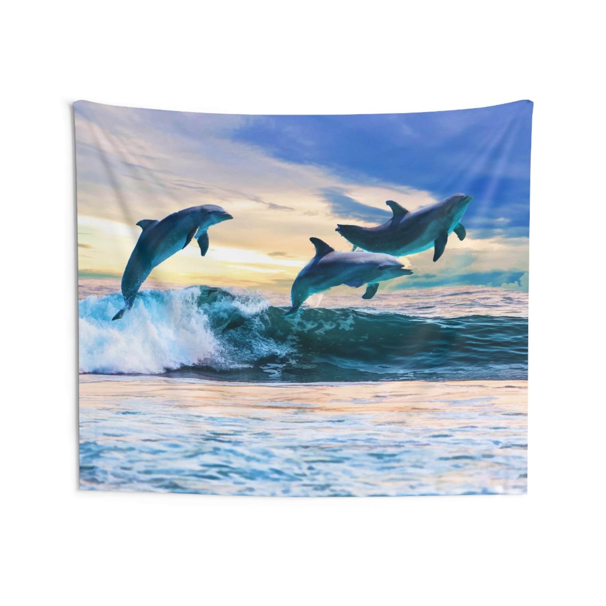 Blue Dolphin Tapestry - HartCentered