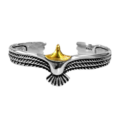 Viking Eagle Cuff Bracelet-5