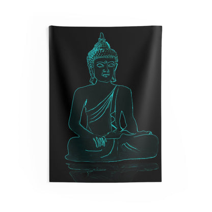 Glow in Dark Buddha Tapestry - HartCentered