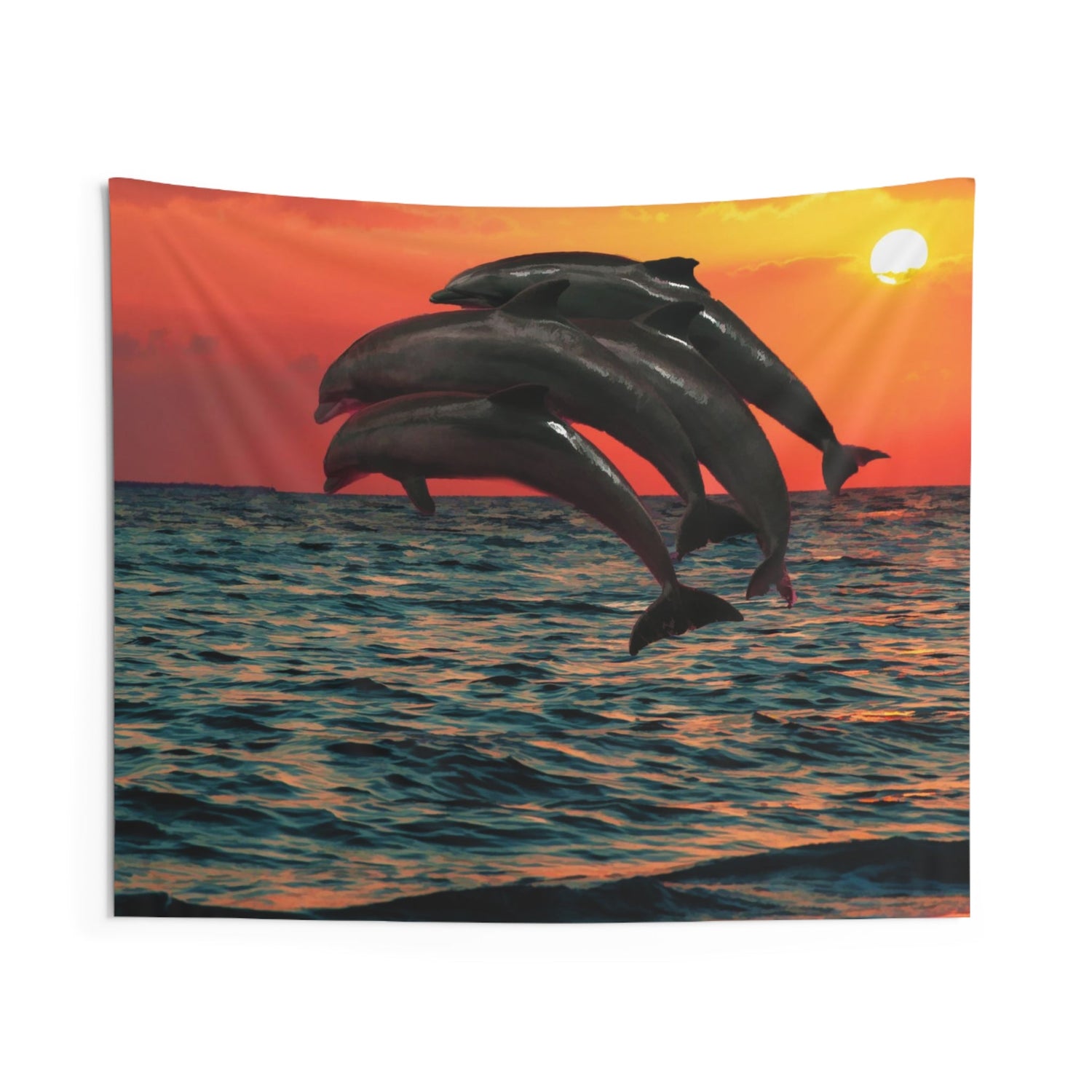 Jumping Dolphins | Tapestry - HartCentered