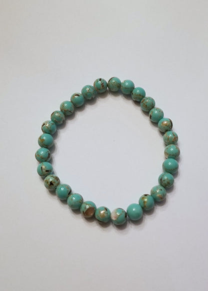 Colors of the Beach - Natural Stone Stretch Bracelets-2