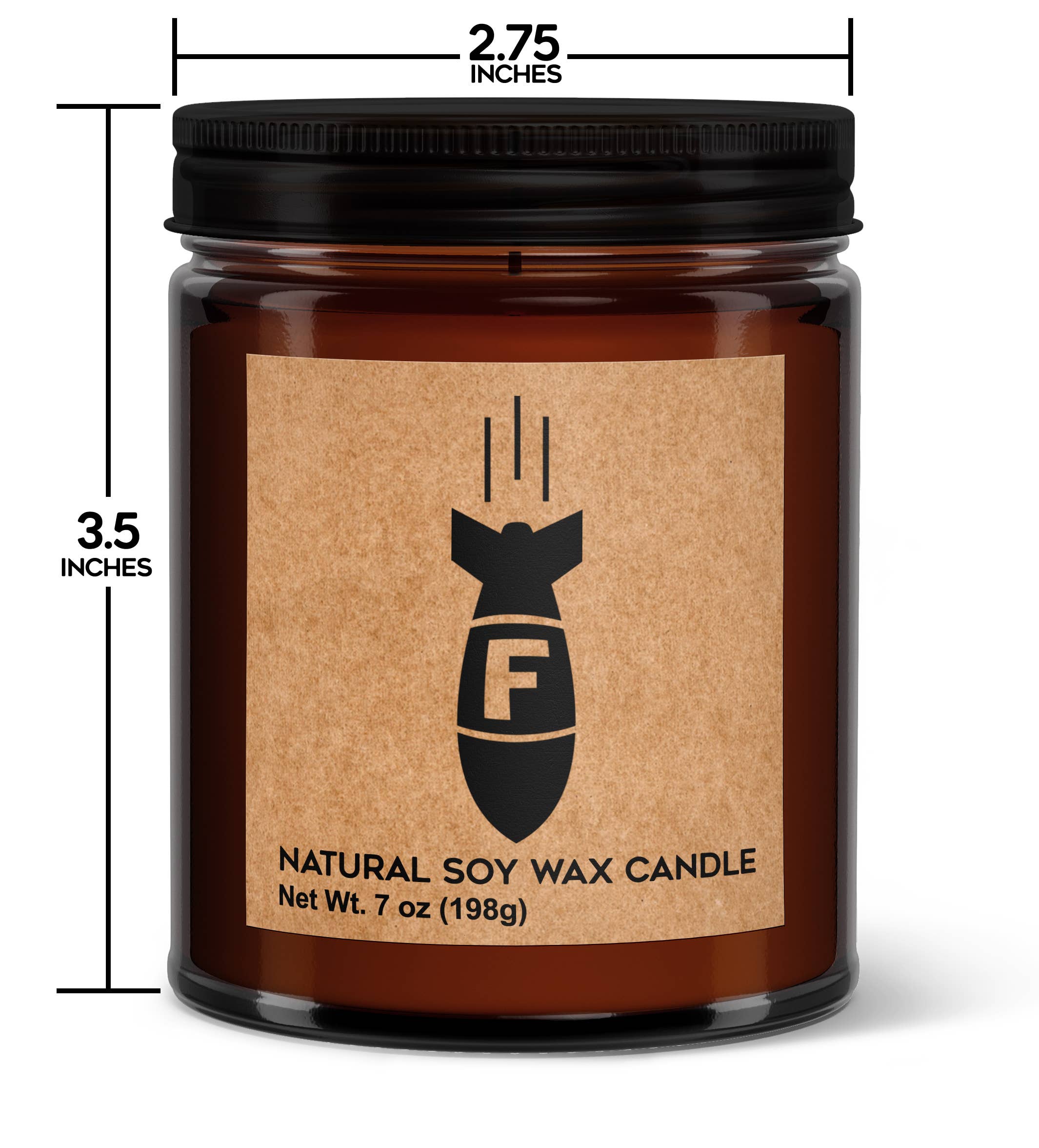 F-Bombs Dropping Soy Candle - Votive Soy Candle-1