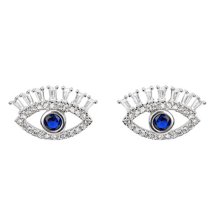 Evil Eye Lash Post Back Earrings | Lead and Nickel-Free - HartCentered