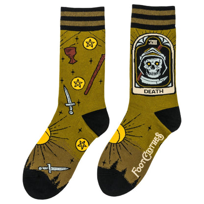 Death Tarot Nouveau Crew Socks-2