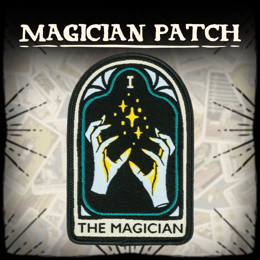 LIMITED The Magician Tarot Nouveau Iron-On Patch-3