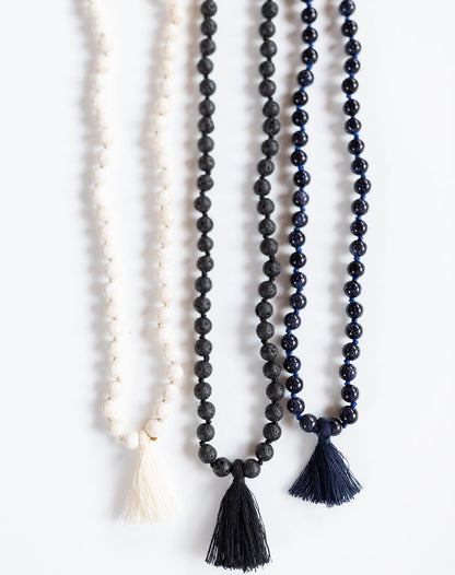 Lava Mala Short Tassel-1