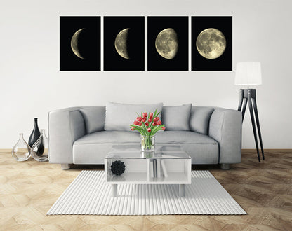 Moon Phases Set Of 4 Wall Decals-5