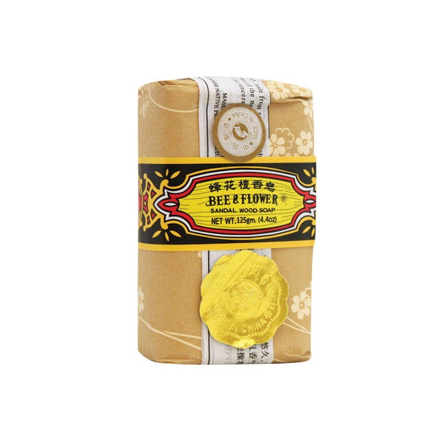 Bee &amp; Flower Sandalwood Bee &amp; Flower Soap (4x4.4 Oz) - HartCentered