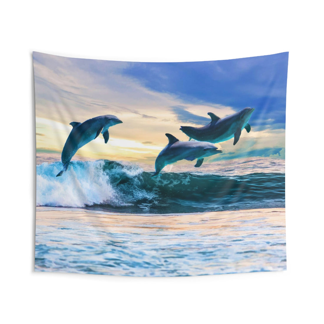 Blue Dolphin Tapestry - HartCentered