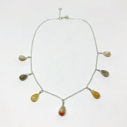 Botswana Agate Necklace-2