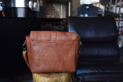 Journey Leather Crossbody | Messenger Bag - HartCentered