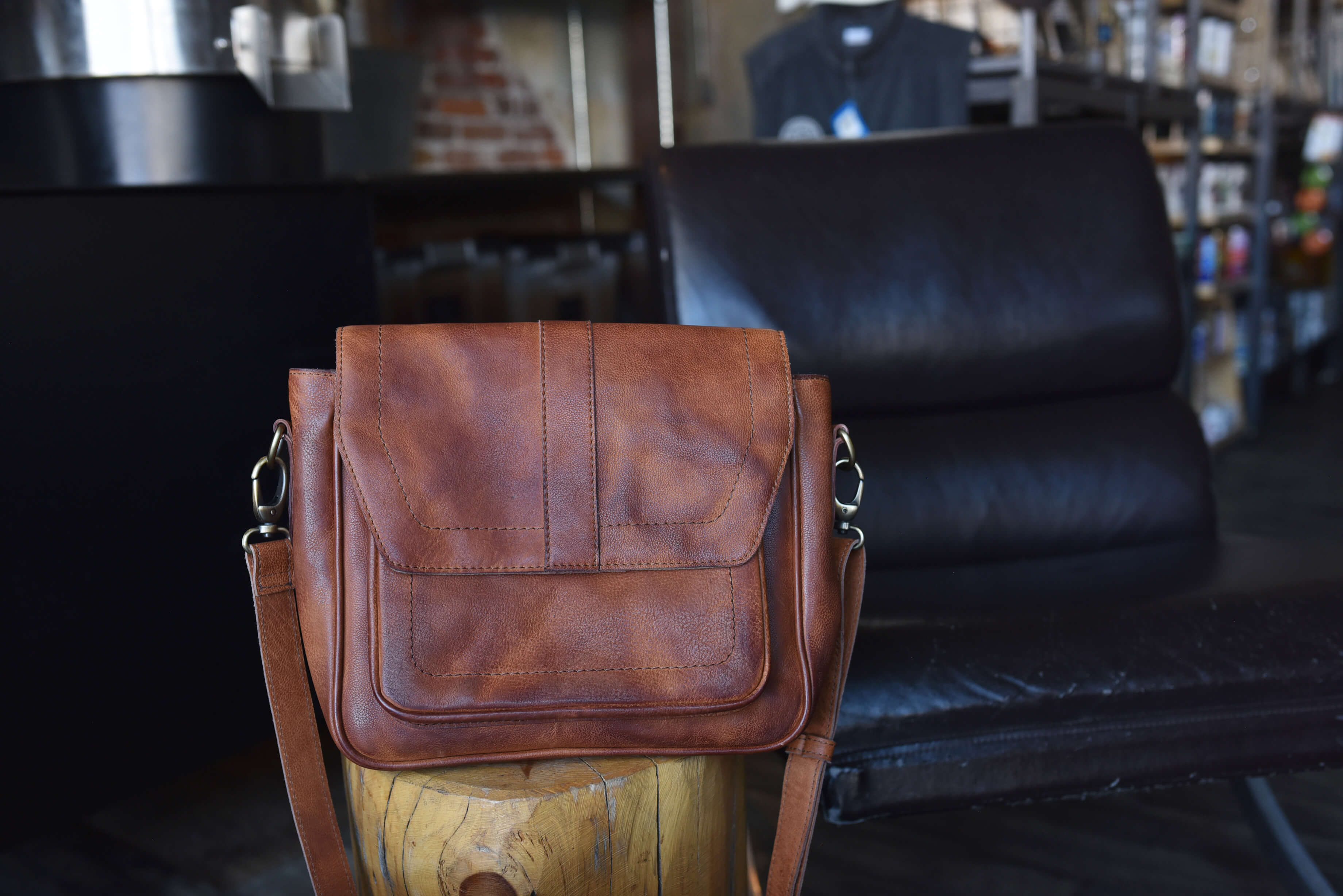 Journey Leather Crossbody | Messenger Bag - HartCentered