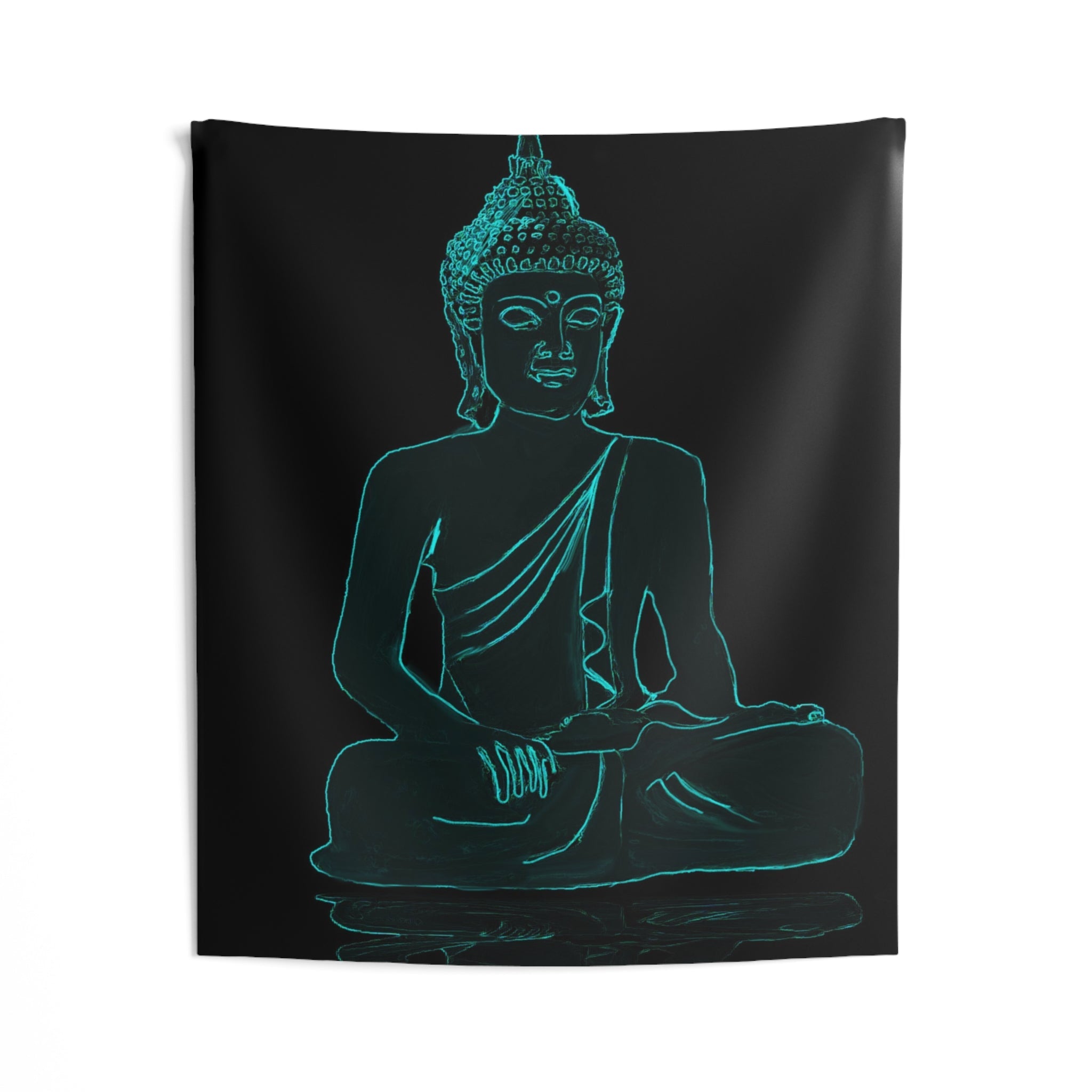 Glow in Dark Buddha Tapestry - HartCentered