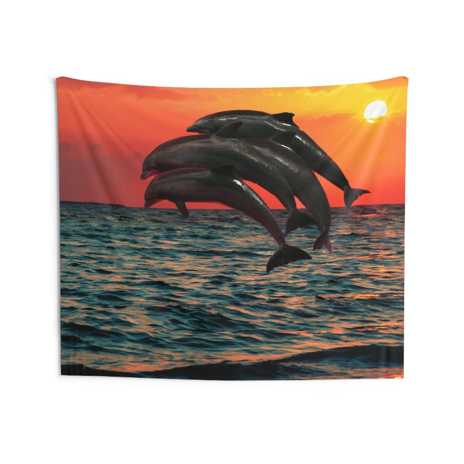 Jumping Dolphins | Tapestry - HartCentered