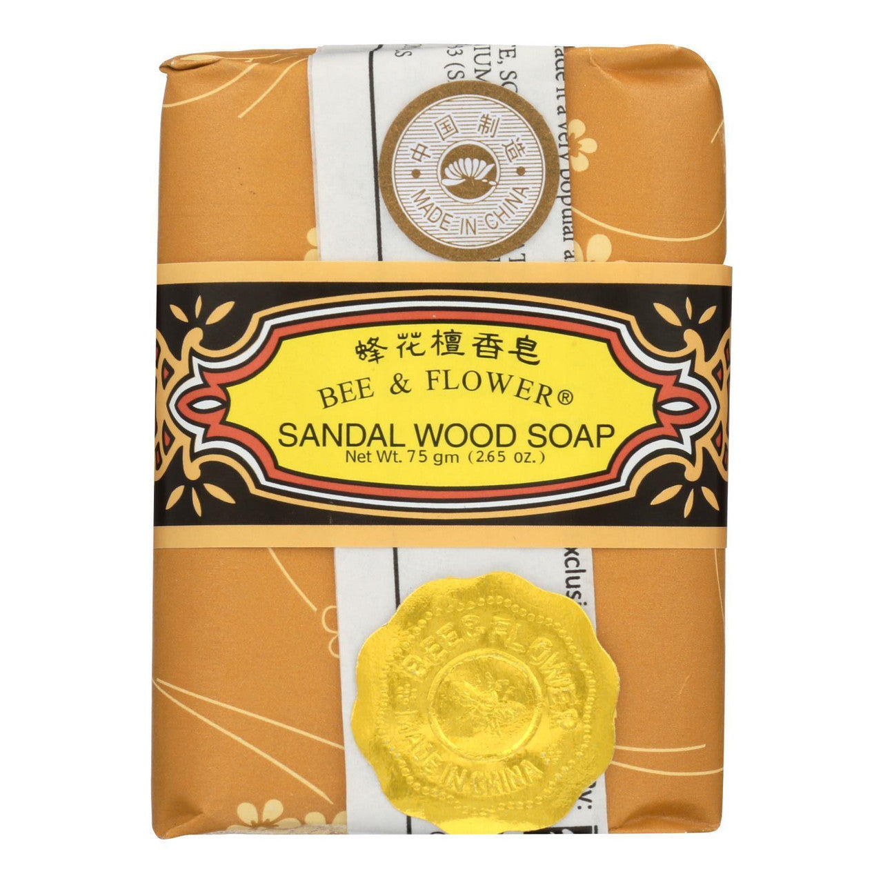 Bee &amp; Flower Sandalwood Soap (12x2.65 Oz) - HartCentered