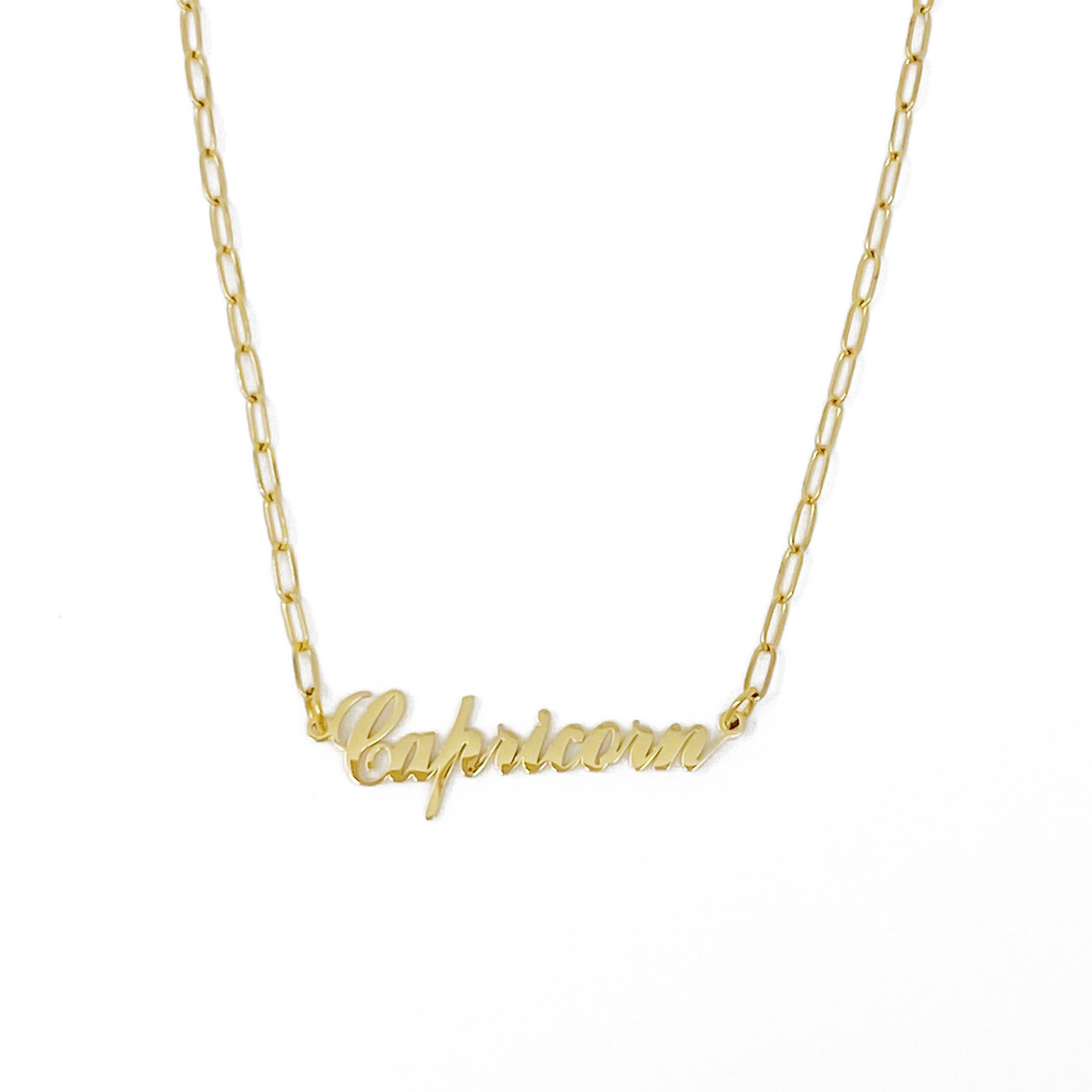 Annie Zodiac Chain Necklace-6