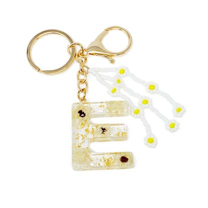 Baby Daisy Initial Key Chain-26