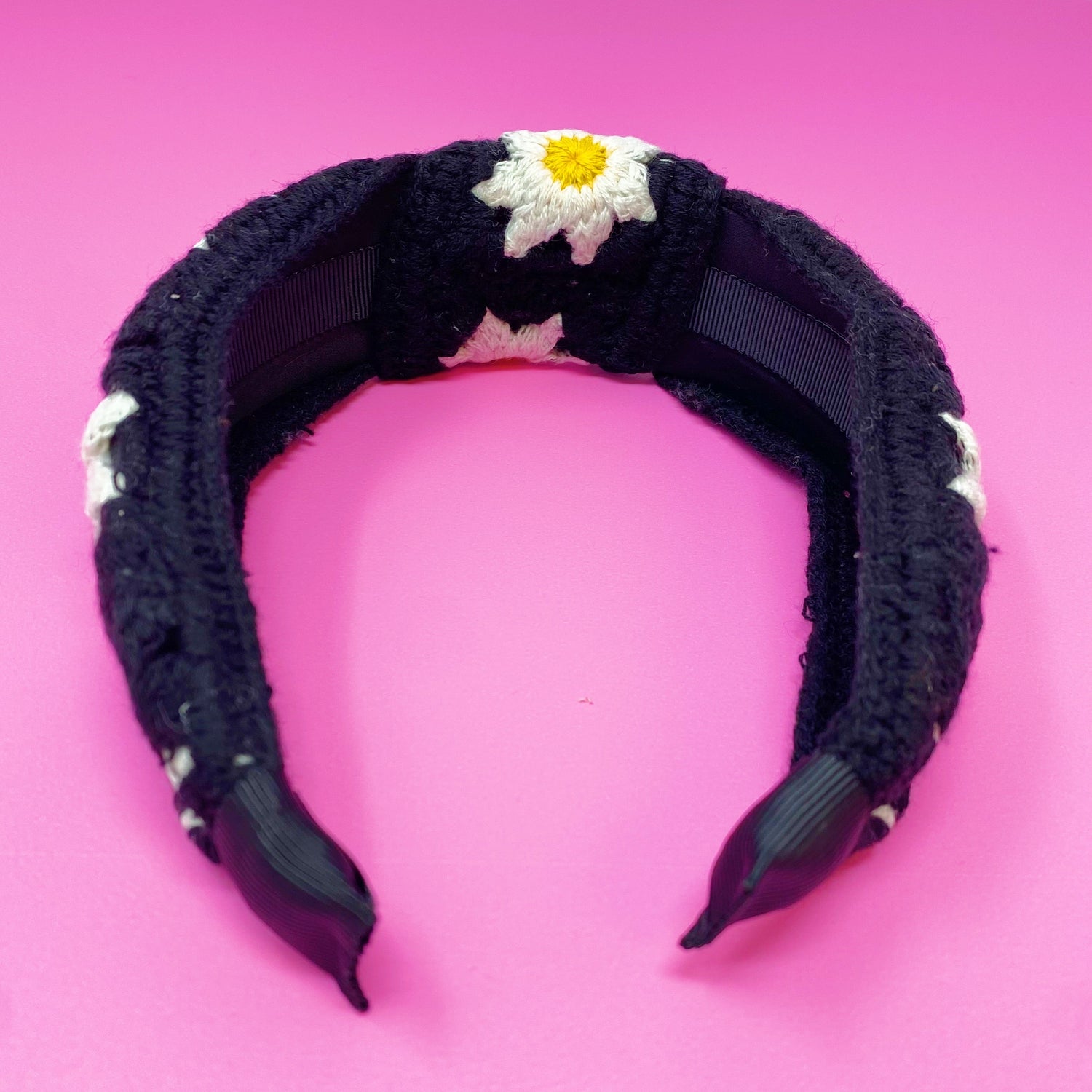 Patchwork Crochet Headband-11