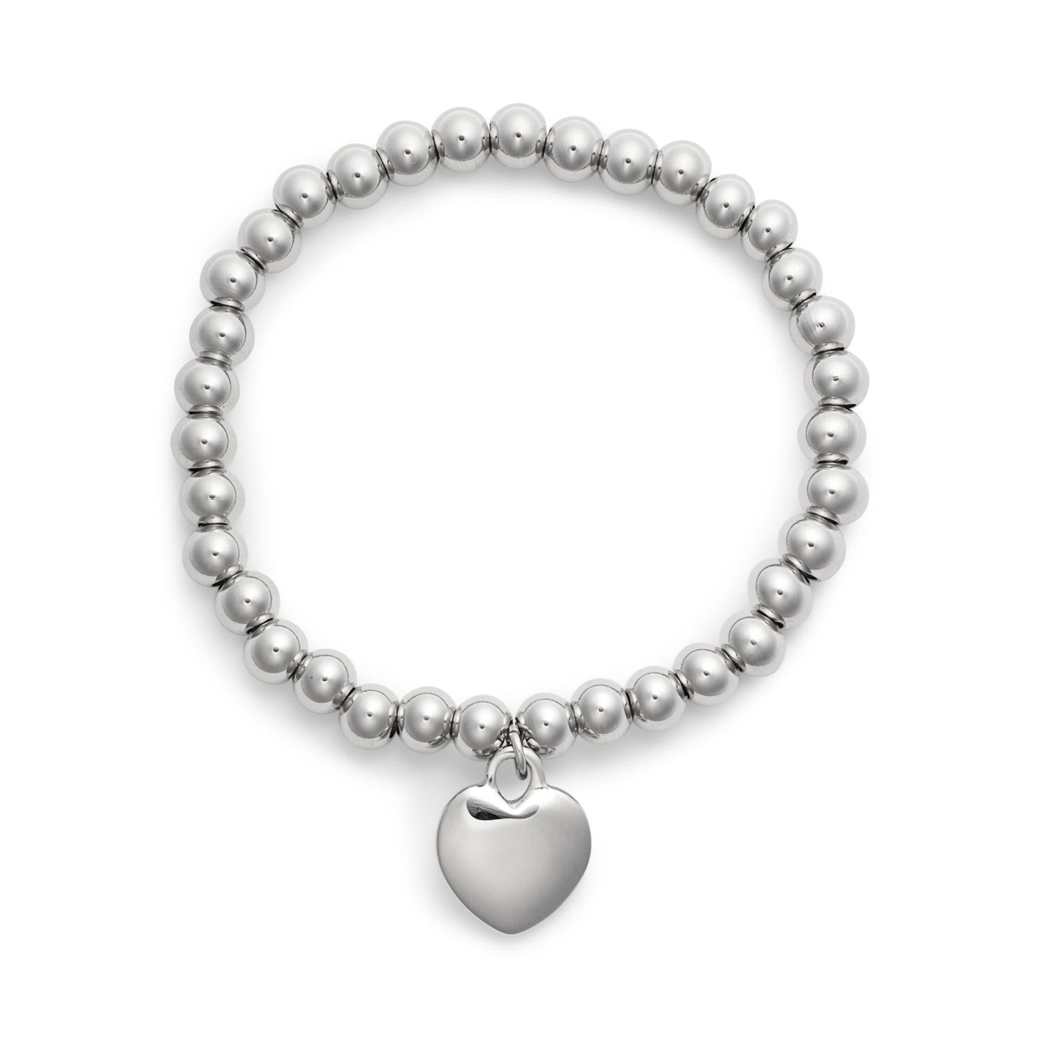 Heart Charm Bracelet | Stainless Steel - HartCentered