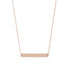 Classic Bar Necklace | Gold-Toned Stainless Steel | More Colors Available - HartCentered