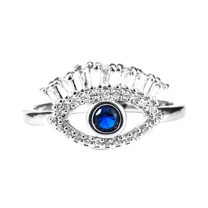 Evil Eye Lash Ring | Size 7 | Lead and Nickel-Free - HartCentered