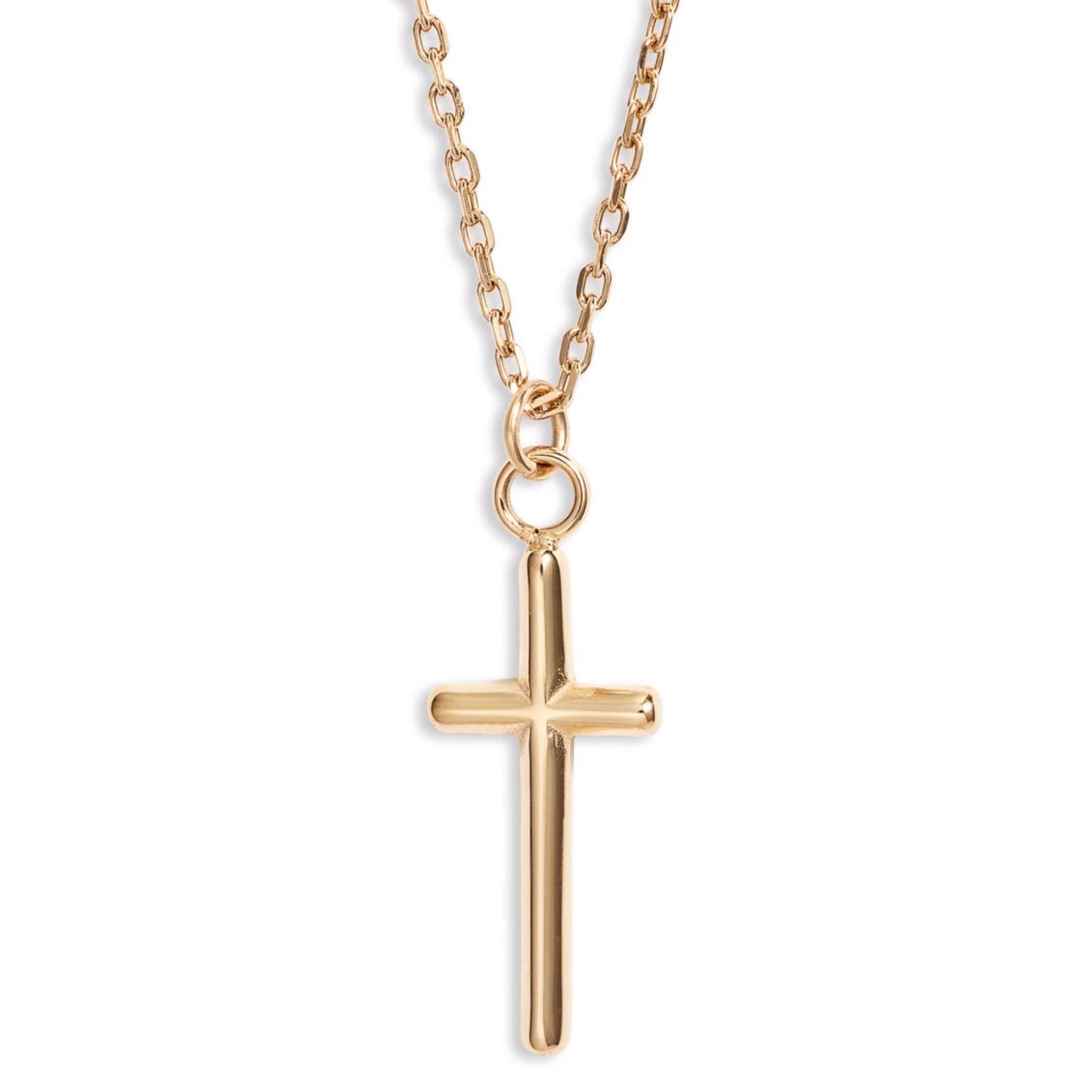 Cross Pendant Necklace | Stainless Steel | More Colors Available - HartCentered