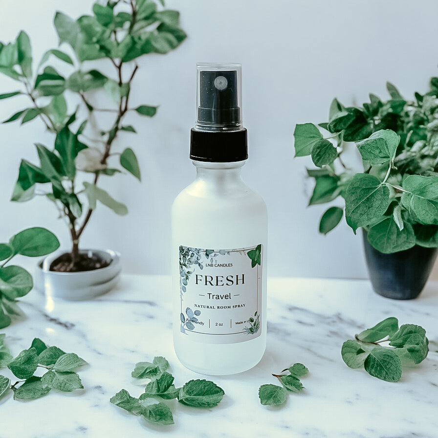 Fresh Travel Size Room Spray Mint Eucalyptus Scent-0