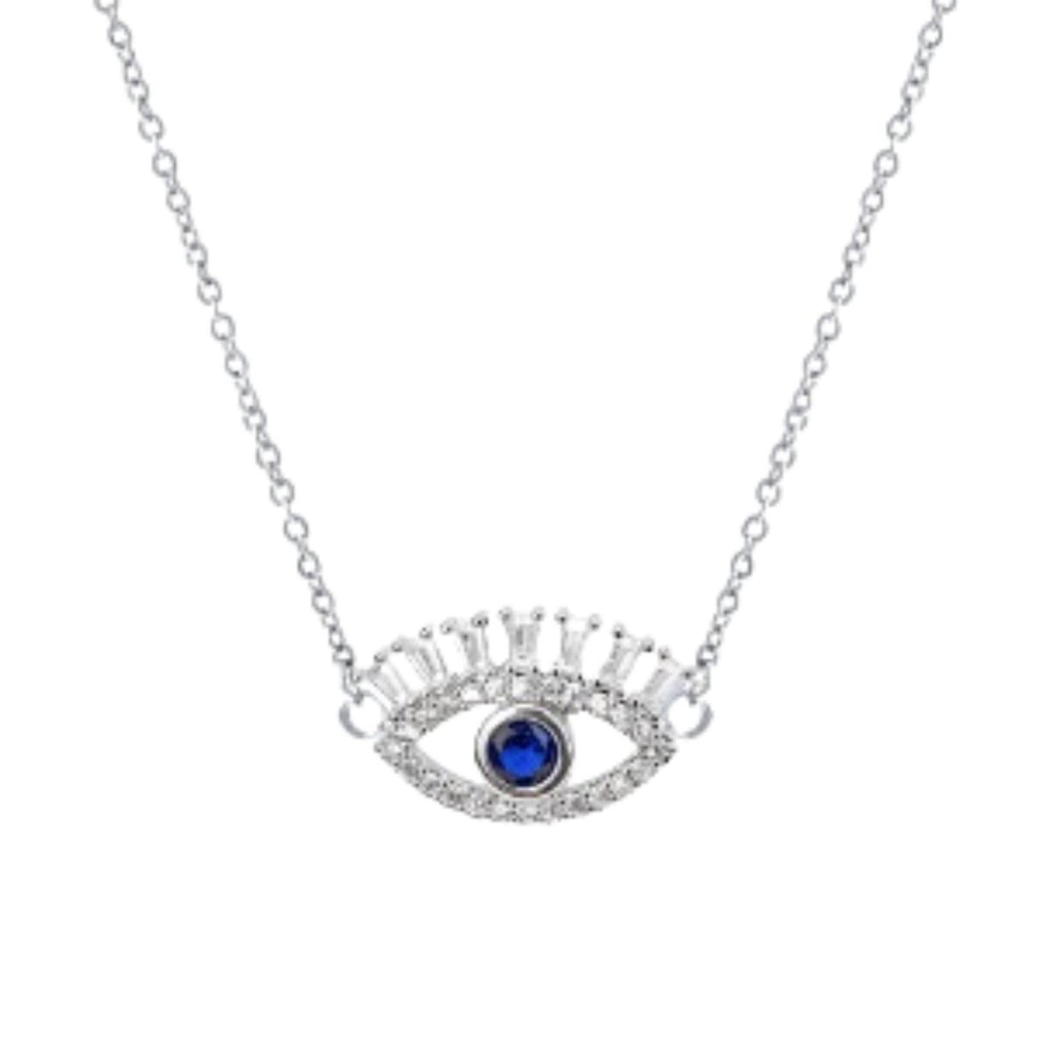 Evil Eye Lash Dainty Necklace | Lead and Nickel-Free - HartCentered