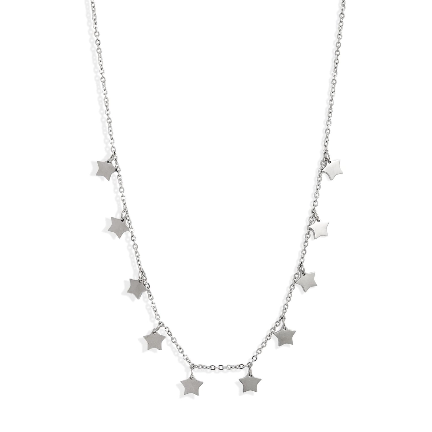 Stars Charm Necklace | Stainless Steel | More Colors Available - HartCentered