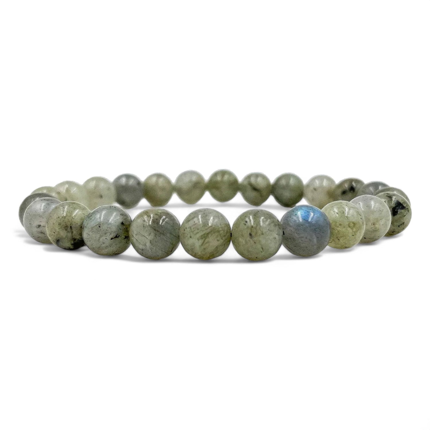 Union - Labradorite Gemstone Beaded Bracelet-0
